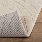 vidaXL Tapis d'intérieur et d'extérieur PALMERAS Beige 120 x 170 cm