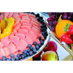 Présentoir à fruits inox 3 niveaux h 420 mm - stalgast -  - inox