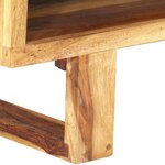 vidaXL Table basse 110 x 55 x 30 cm Bois massif