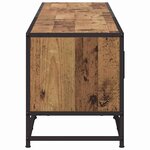 vidaXL Unites TV 2 Pièces Bois Ancien 240 x 35 x 41 cm Bois d'ingénierie