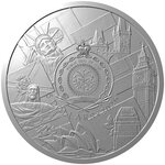 Pièce de monnaie en Argent 5 Dollars g 93.3 (3 oz) Millésime 2025 Journey Around the World RIO DE JANEIRO
