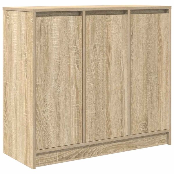 vidaXL Buffet chêne sonoma 85x34x76 cm bois d'ingénierie