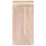 vidaXL Table de chevet 40x30x60 cm Bois d'acacia massif