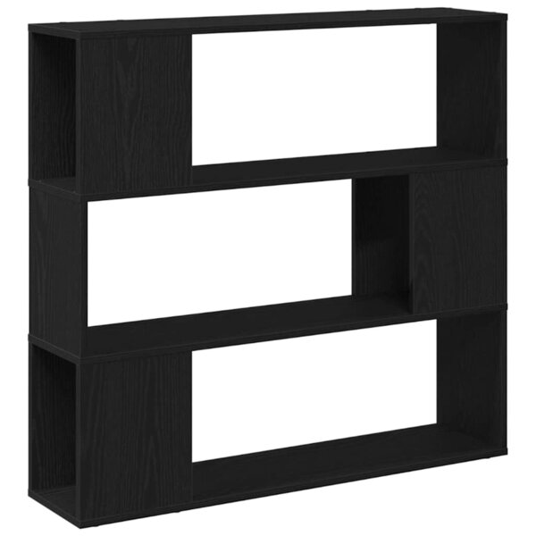 vidaXL Centre de divertissement Noir 100 x 24 x 94 cm