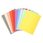 Paquet de 50 chemises Forever® 170 100  recyclées - 24x32cm - Couleurs assorties x 10 EXACOMPTA