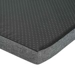 vidaXL Banc d'entrée Blanc 83 x 38 x 45 cm Bois Ingénierie et Tissu