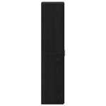 vidaXL Meuble Haut Chêne Noir 40x42 5x185 cm Bois d'ingénierie