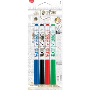 Maped Feutre effaçable à sec HARRY POTTER blister de 4