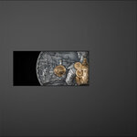 Pièce de monnaie en Argent 100 Dollars g 1000 (1 Kg) Millésime 2023 Steampunk JET PACK (PRÉCOMMANDE)