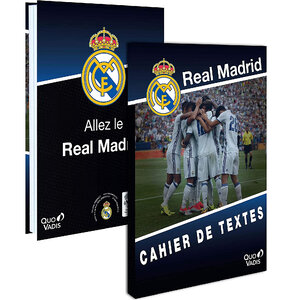 Cahier de texte real madrid - 6 onglets
