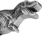 Pièce de monnaie en argent 15000 francs g 93.3 (3 oz) millésime 2022 jurassic tyrannosaurus rex tyrannosaurus dissected t rex