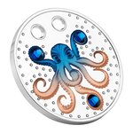 OCTOPUS Argent Coin 500 Francs Cameroon 2022