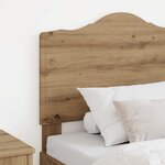 vidaXL Tête de lit Chêne artisanal 75 cm Bois d'ingénierie