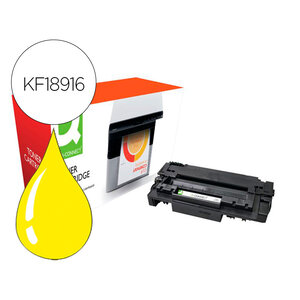 Q-connect toner laser - compatible Canon LBP710Y - Jaune - 10000p