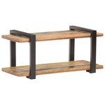 vidaXL Meuble TV 90x40x40 cm Bois de récupération massif