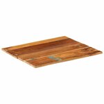vidaXL Dessus de table rectangulaire 60x70 cm 15-16 mm Bois récupéré