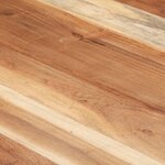 vidaXL Table à manger 220x100x75 cm bois massif