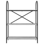 vidaXL Étagère Sonoma gris 80 x 30 x 109 cm Bois d'ingénierie