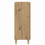 vidaXL Buffet Chêne artisanal 70 x 34 x 90 cm Bois d'ingénierie