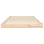 vidaXL Cadre de lit 90x200 cm Bois de pin massif