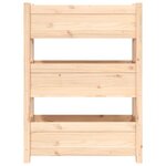 vidaXL Jardinière 77x25x104 5 cm Bois massif de pin