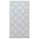 vidaXL Tapis d'extérieur ARAKIL Gris 120x180 cm PP