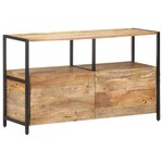 vidaXL Buffet 110x35x65 cm Bois de manguier massif