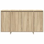 vidaXL Buffet Chêne sonoma 135 x 41 x 69 cm Bois d'ingénierie