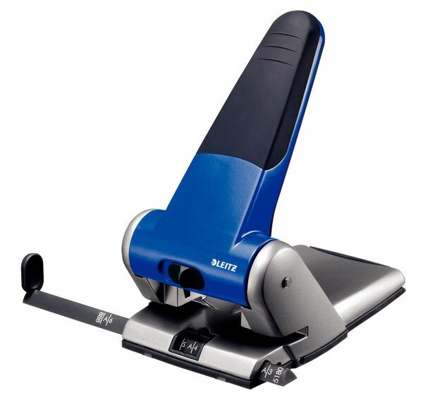 Perforateur archives Pro 5180 2 trous 65 feuilles Bleu LEITZ