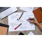Marqueur Permanent SCA 100 Pointe Ogive Fine/Moyenne Rouge PILOT
