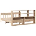 vidaXL Cadre de lit sans matelas 200x200 cm bois massif de pin