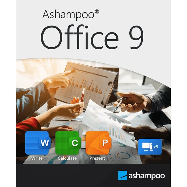 Ashampoo Office 9 - 5 PC - Licence perpétuelle