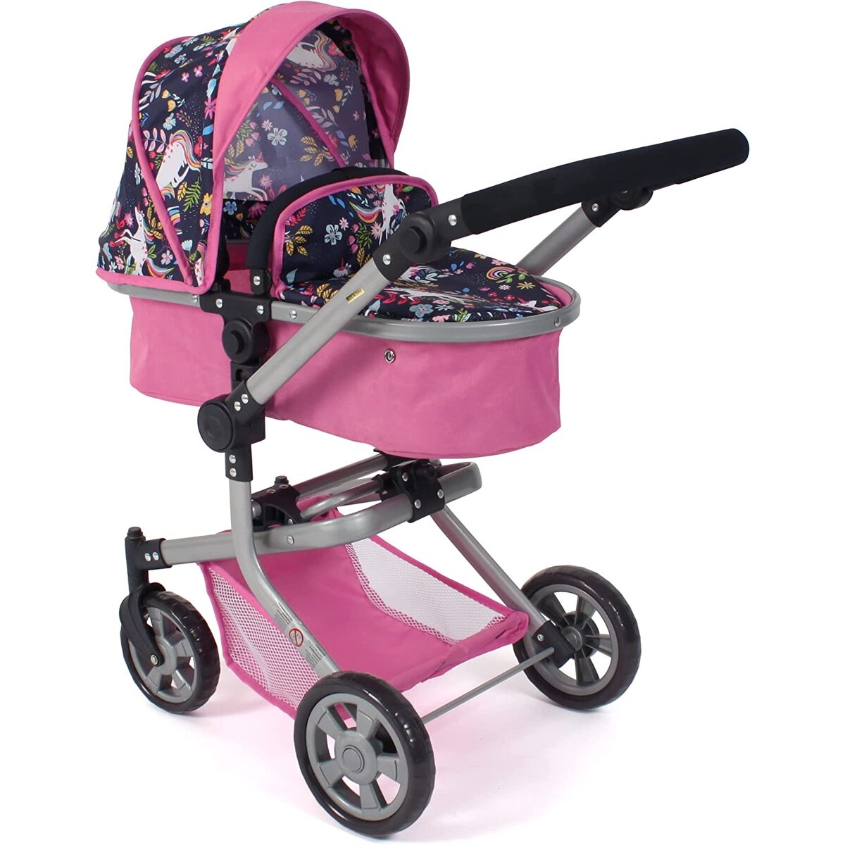 Poussette Pour Poupée Bayer Chic Fides 3 En 1 - Occasion (produit Neuf, Boîte Abîmée)