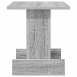 vidaXL Table d'appoint Gris Sonoma 35 5 x 35 x 40 cm Bois d'ingénierie