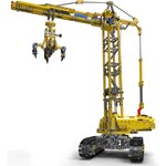 Mould King 17059 - Grue à tour sur chenilles télécommandée