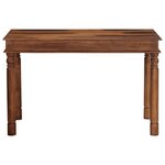 vidaXL Table à manger 120x60x77 cm bois massif d'acacia