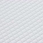 vidaXL Coussins de Matelas Blanc 90 x 200 cm