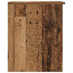 vidaXL Meuble de Salle de Bain In-between Bois ancien 30 x 41 x 50 cm