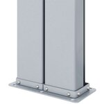 vidaXL Auvent latéral rétractable Noir 220x1000 cm