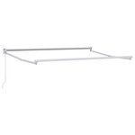 vidaXL Auvent rétractable Anthracite 3 x 2 m