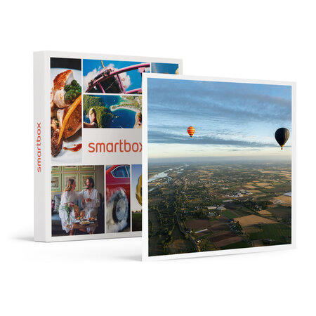 Vol en montgolfière au nord de lyon - smartbox - coffret cadeau sport & aventure