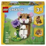 31376 Ladorable hamster et la fleur ® Creator