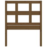 vidaXL Tête de lit Marron miel 105 5x4x100 cm Bois massif de pin