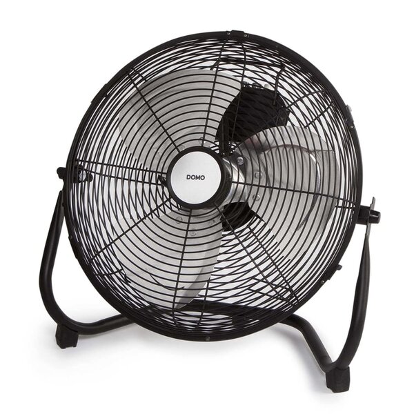 DOMO Ventilateur de plancher 35 cm 65 W Noir DO8134