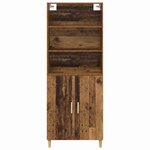 vidaXL Haut Armoire Bois Ancien 69 5 x 32 5 x 180 cm Bois d'ingénierie