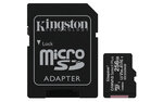 Kingston 256gb micsdxc canvas select plus 100r a1 c10 card + adp