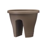 ELHO Balconniere Corsica Flower Bridge L 29.6 x W 29.6 x H 24 cm - Taupe