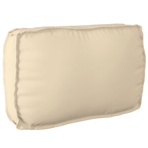 vidaXL Coussin de palette pour dossier Beige 70x40x12 cm en tissu Oxford