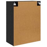 vidaXL Meuble mural Chêne noir 69 5 x 34 x 90 cm Bois d'ingénierie