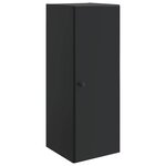 vidaXL Armoire Murale 33 x 34 5 x 90 cm Bois d'ingénierie Noir